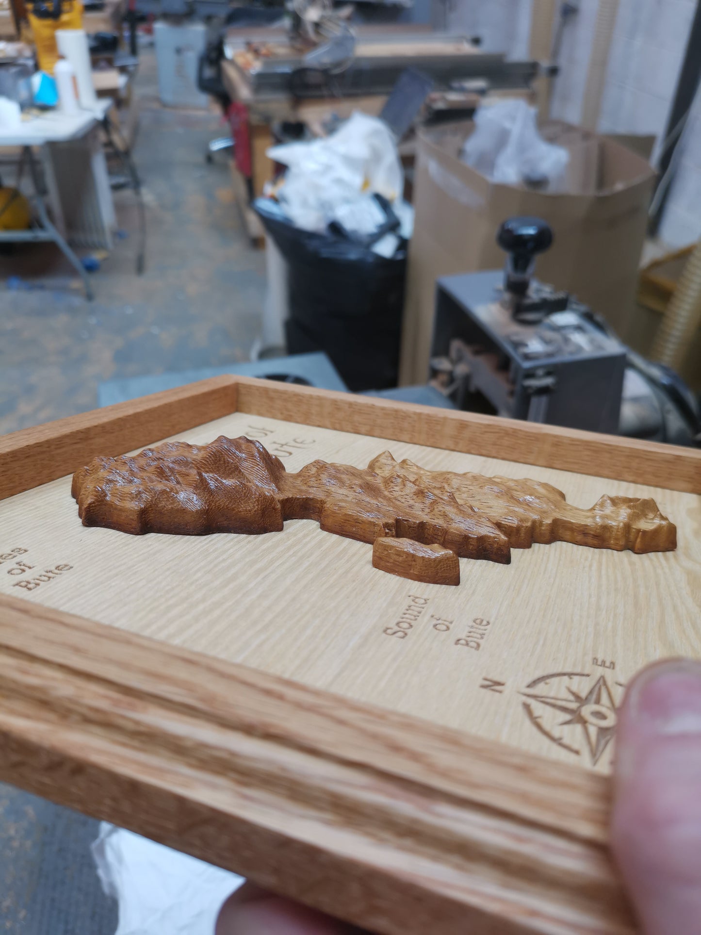 Isle of Bute Topographic map