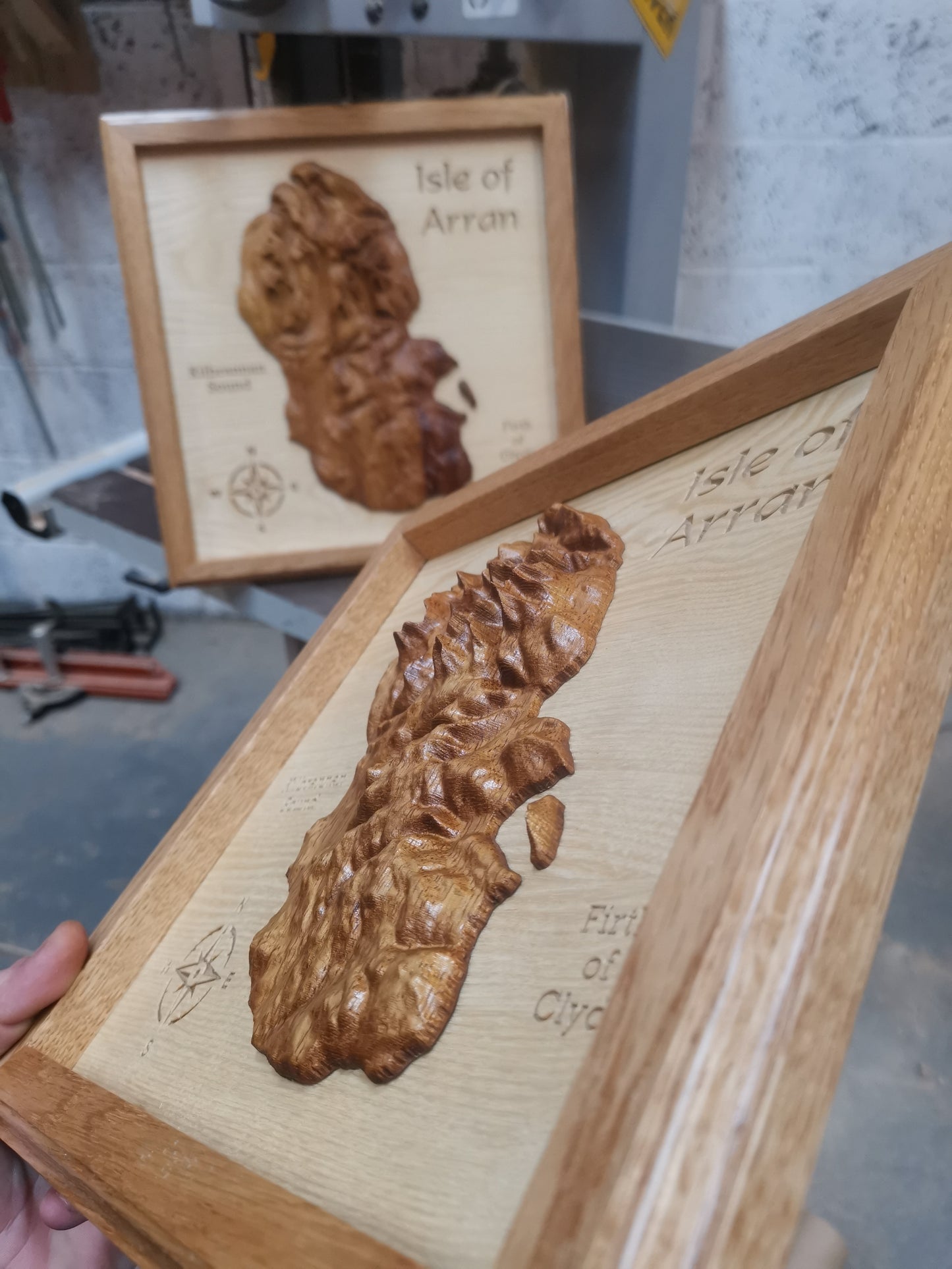 Isle of Arran Topographic map