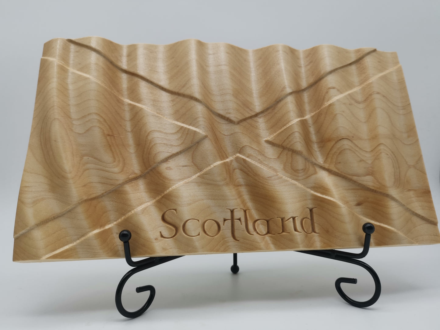 Scottish Saltire Waving Flag