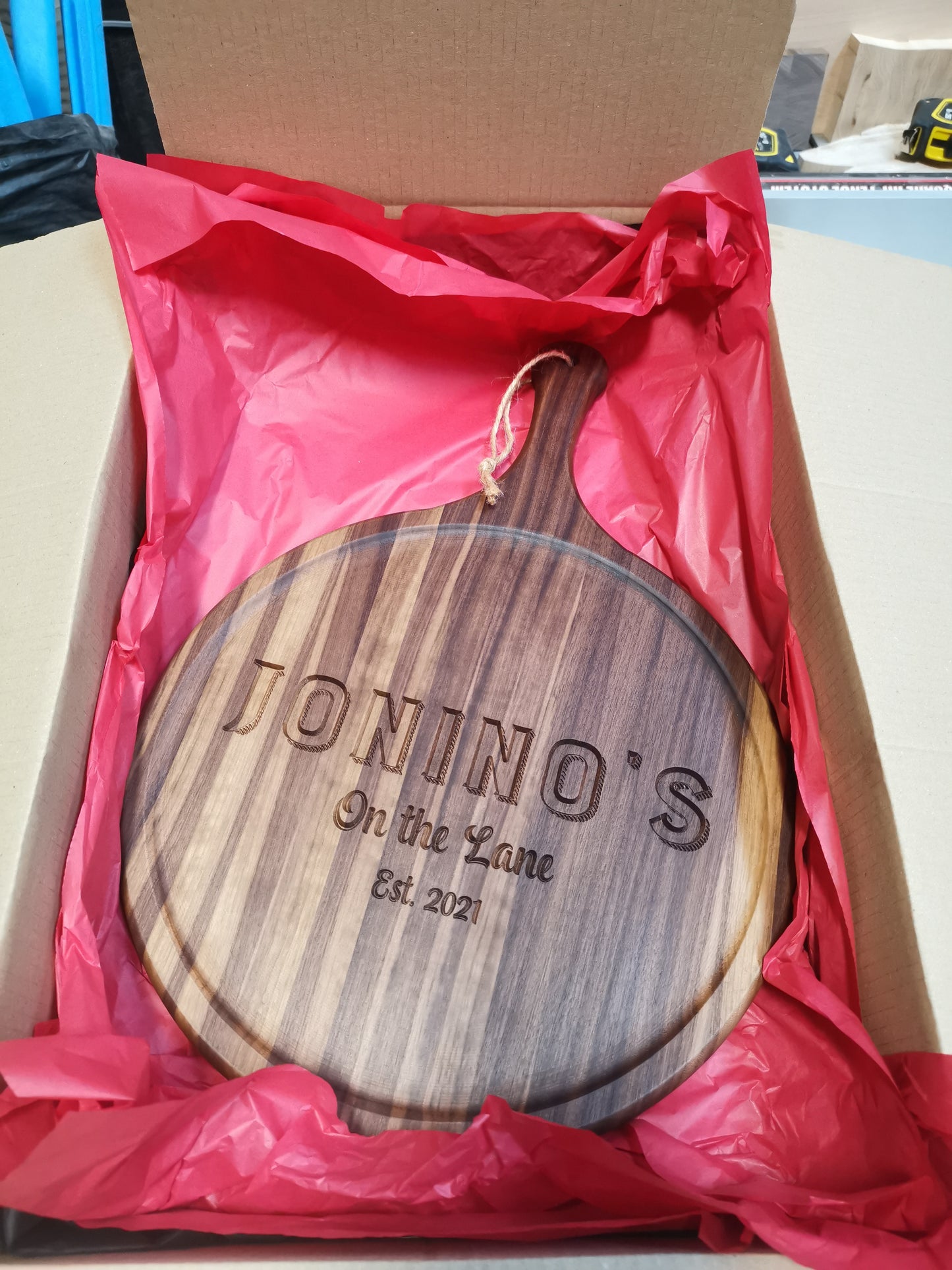 Personalised 12" Pizza Paddle