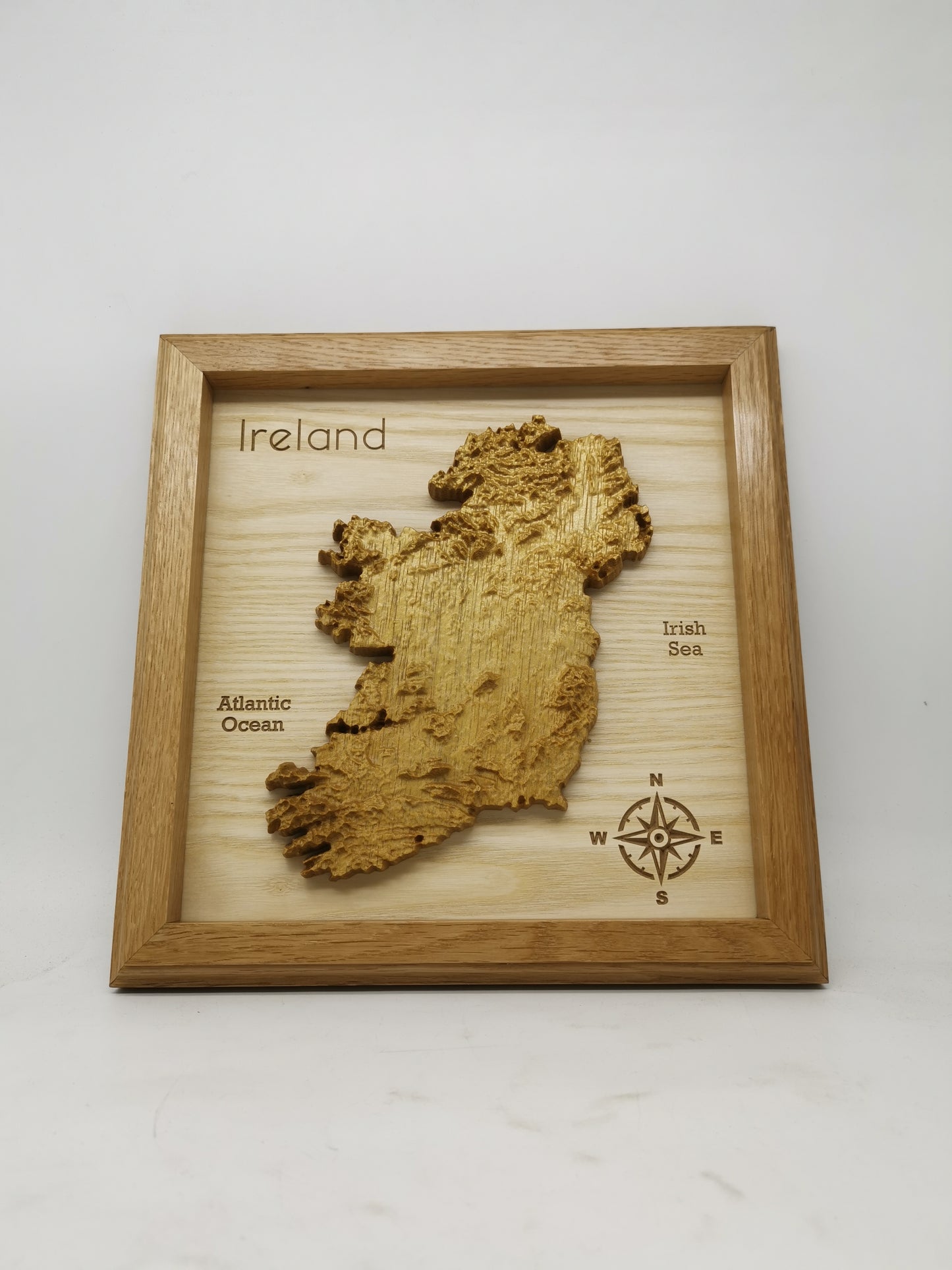 Ireland Topographic map