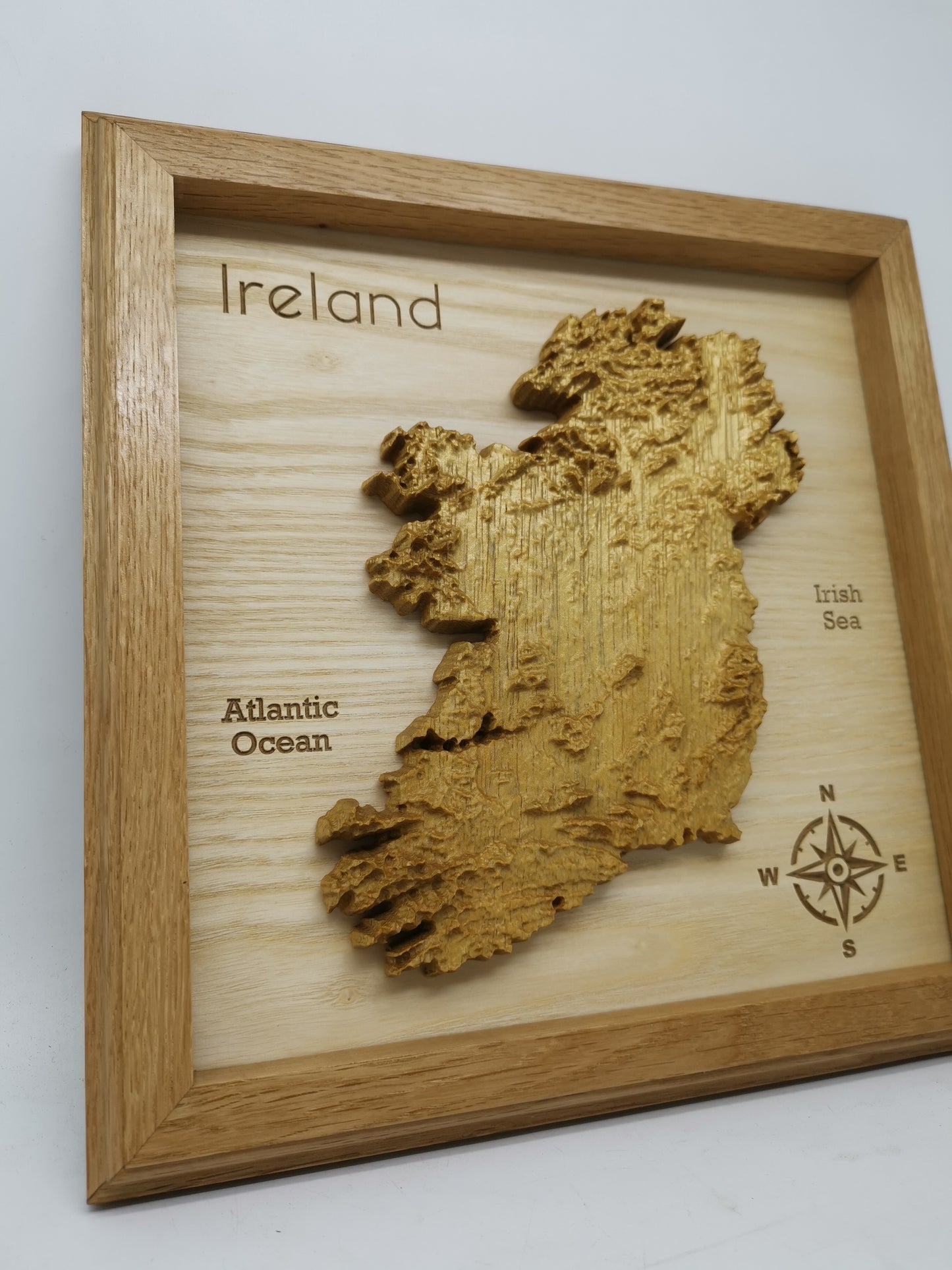 Ireland Topographic map