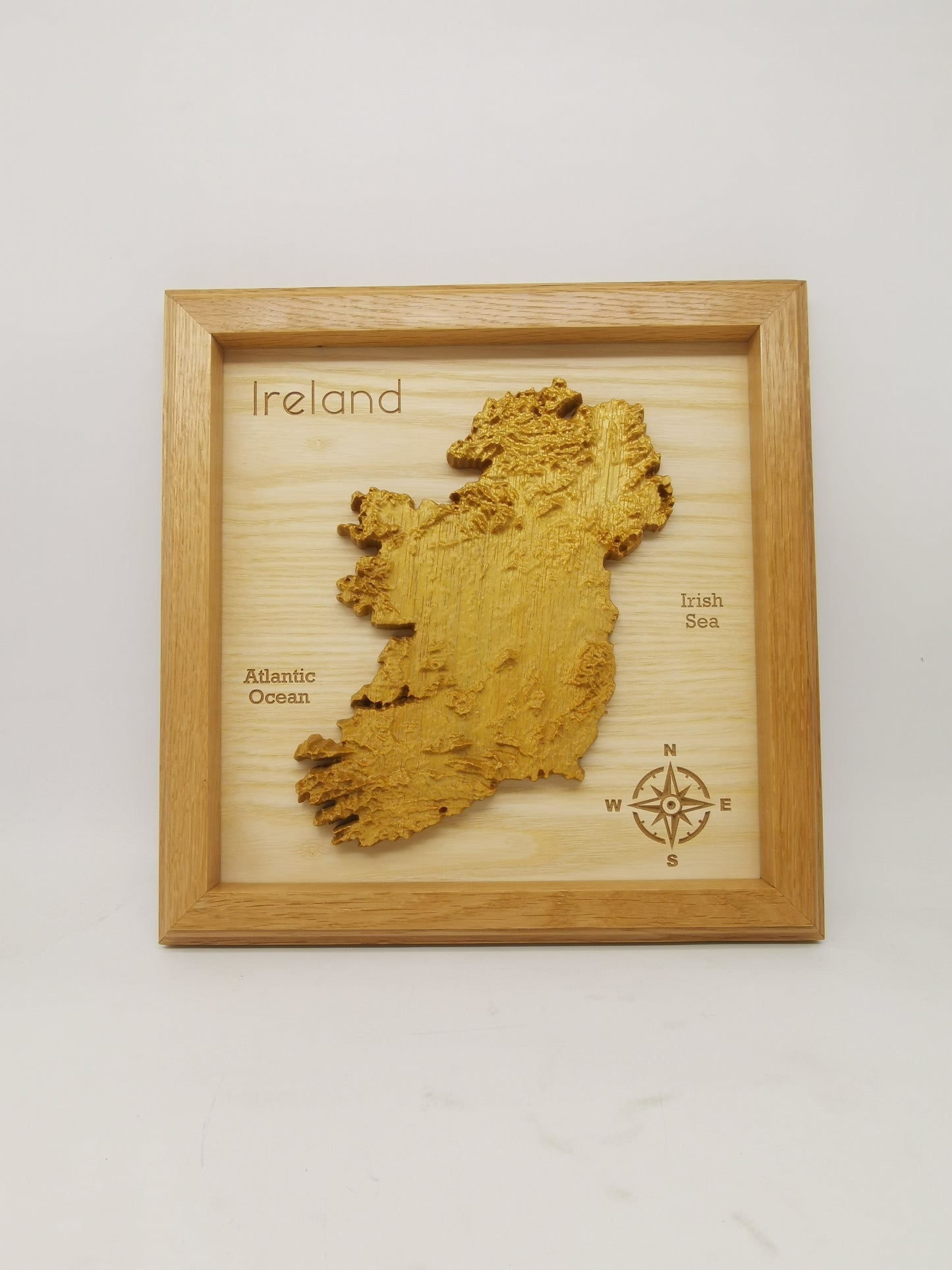 Ireland Topographic map