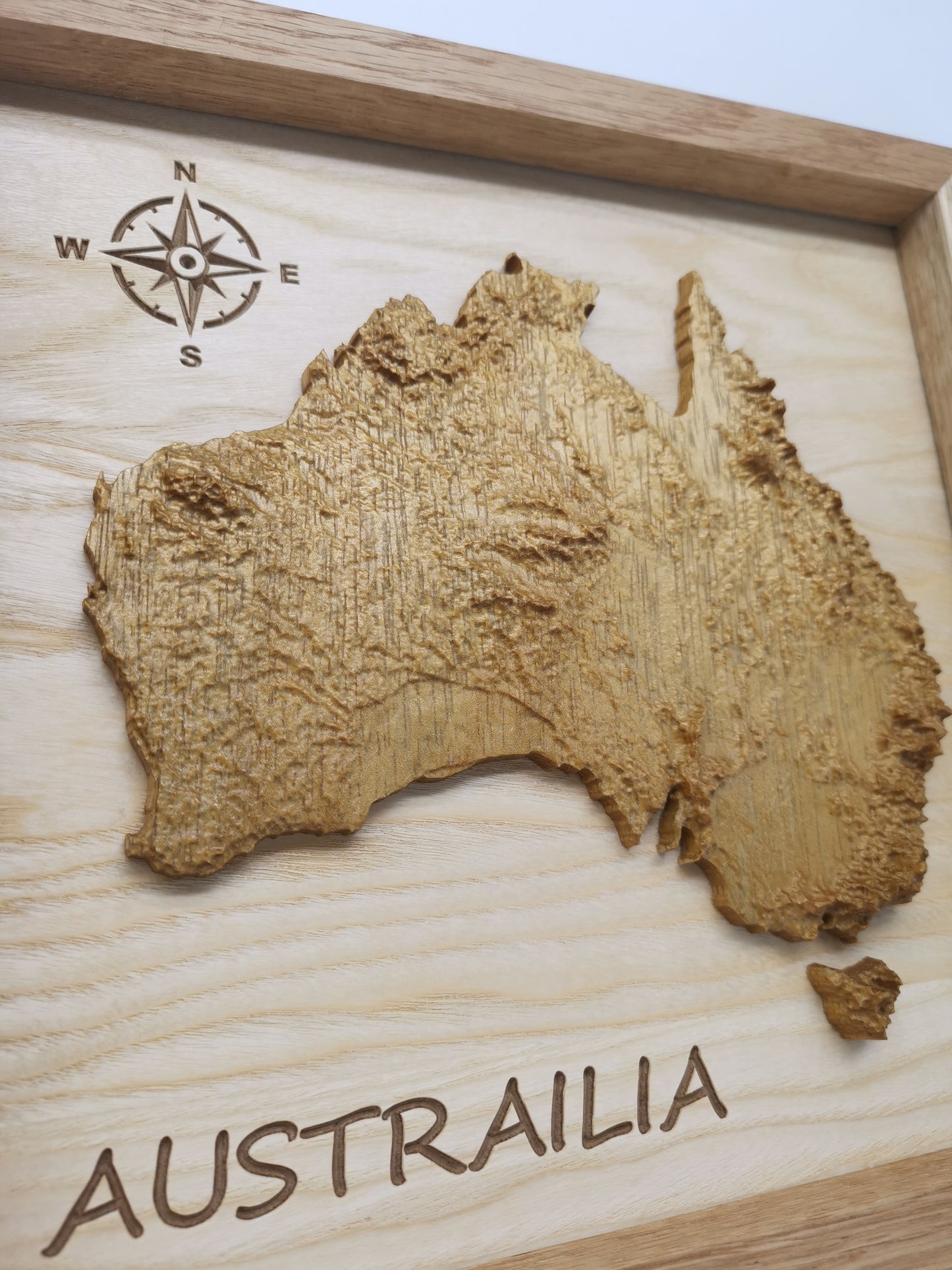 Australia Topographic map