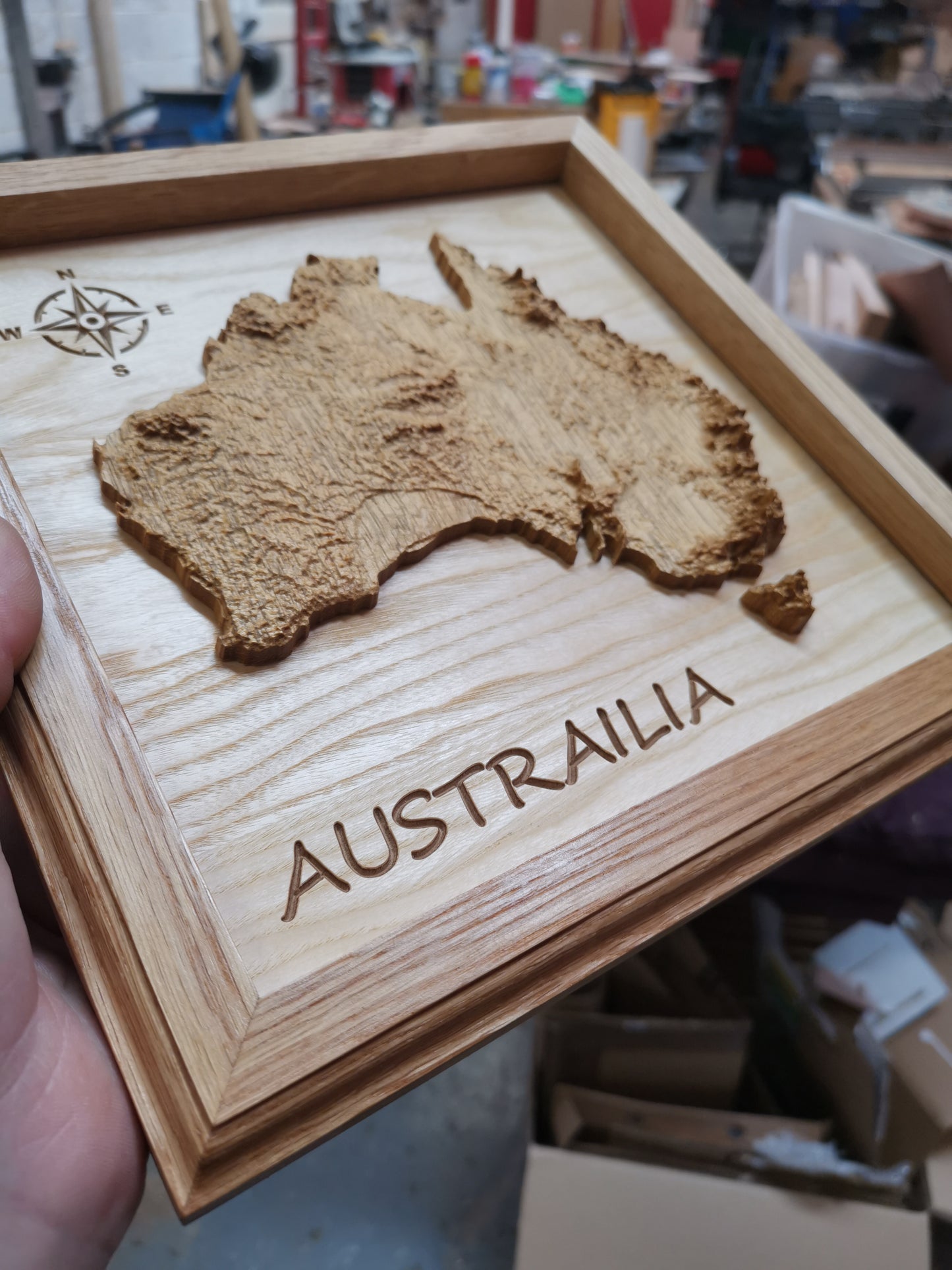 Australia Topographic map