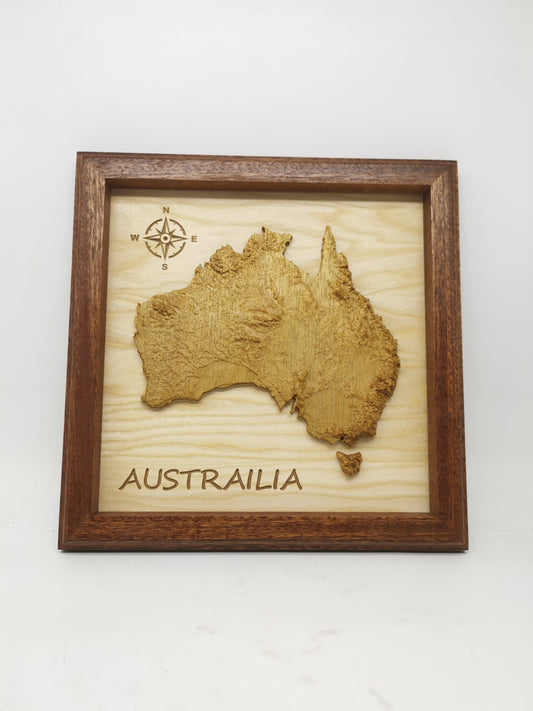 Australia Topographic map