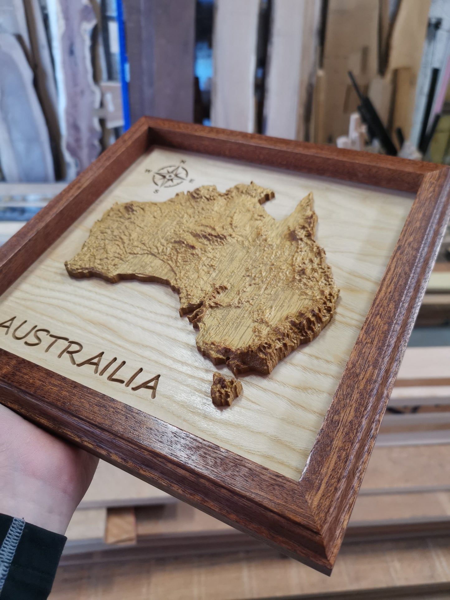 Australia Topographic map