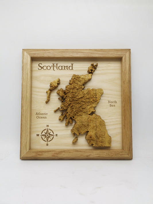 Scotland Topographic map