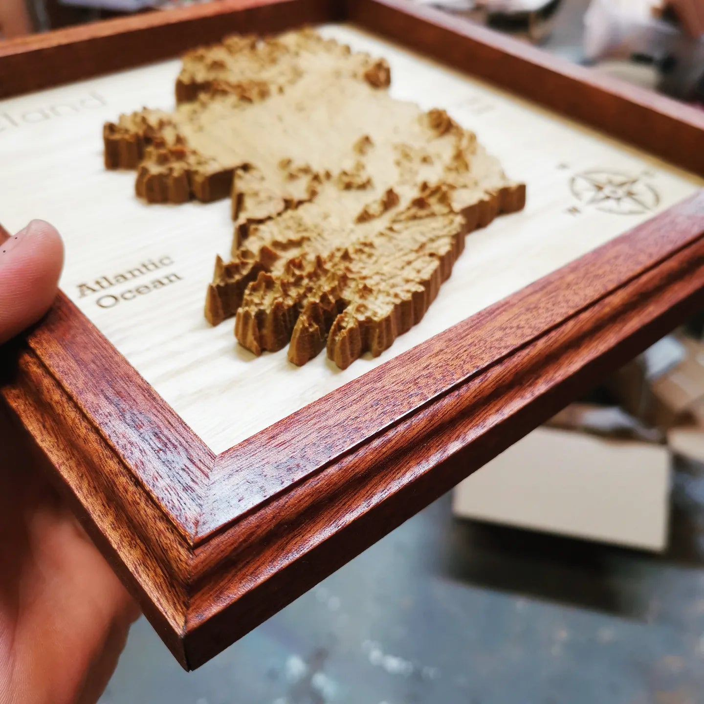 Isle of Mull Topographic map