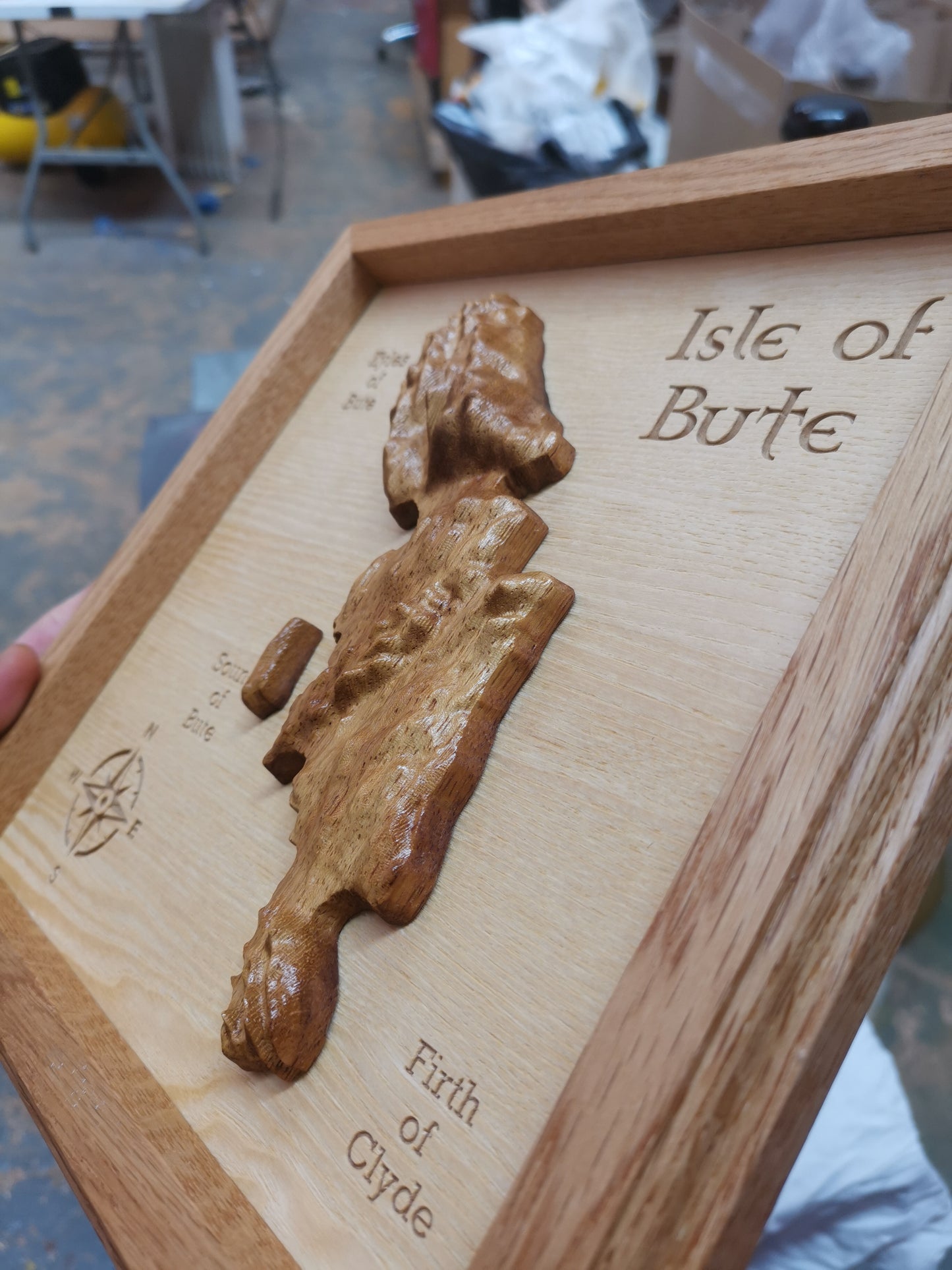 Isle of Bute Topographic map