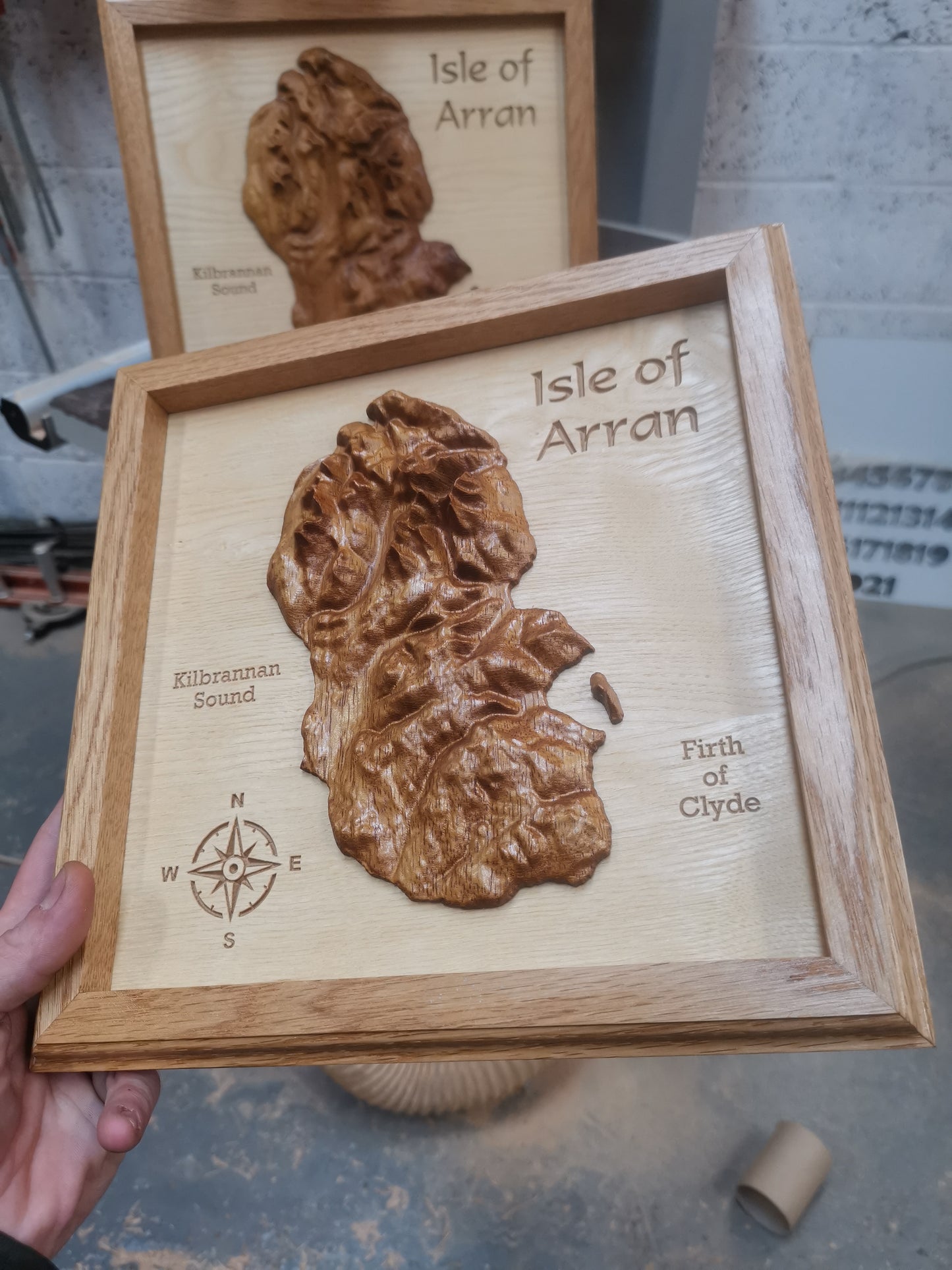 Isle of Arran Topographic map