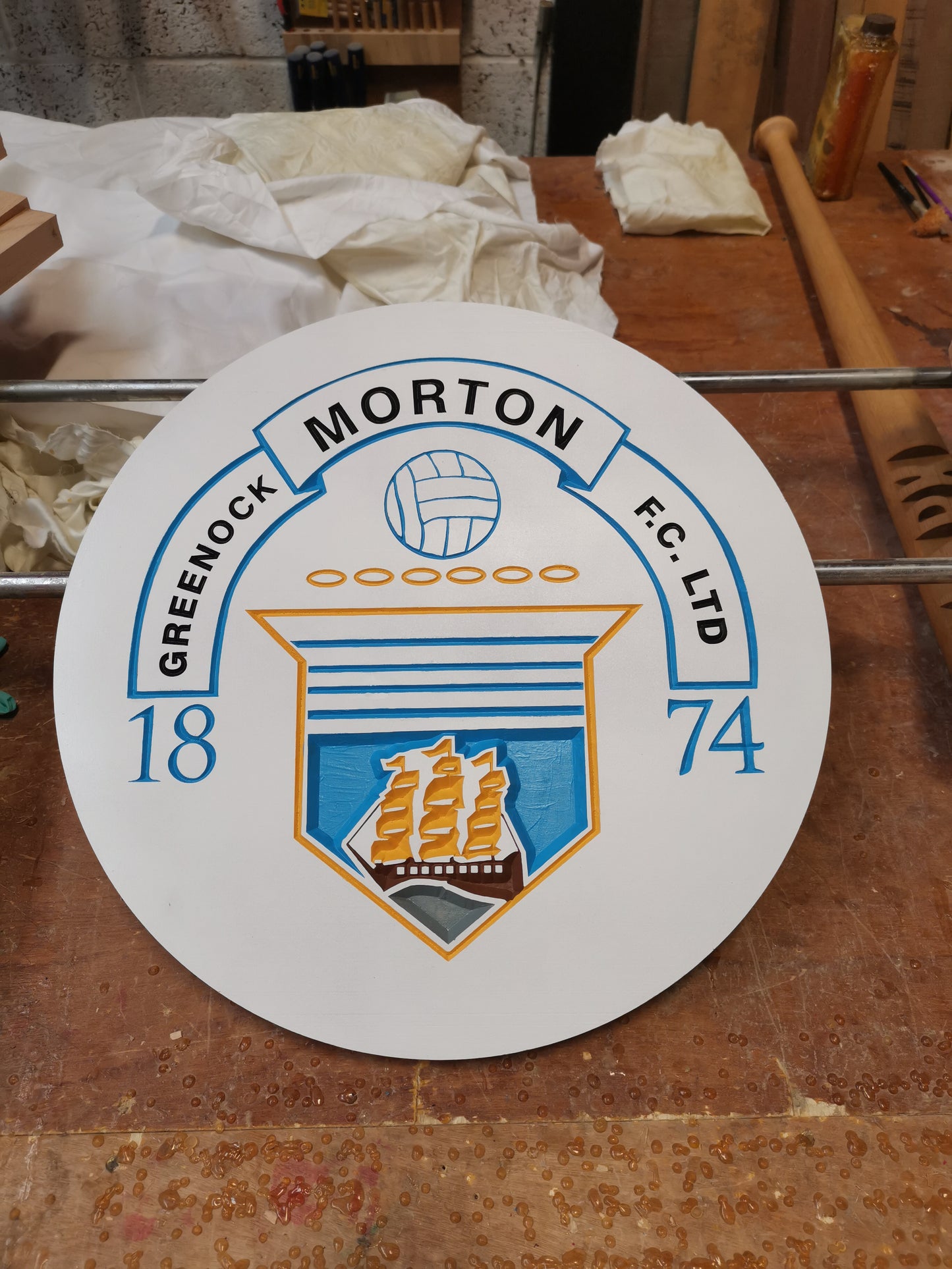 Greenock Morton team crest (full color)