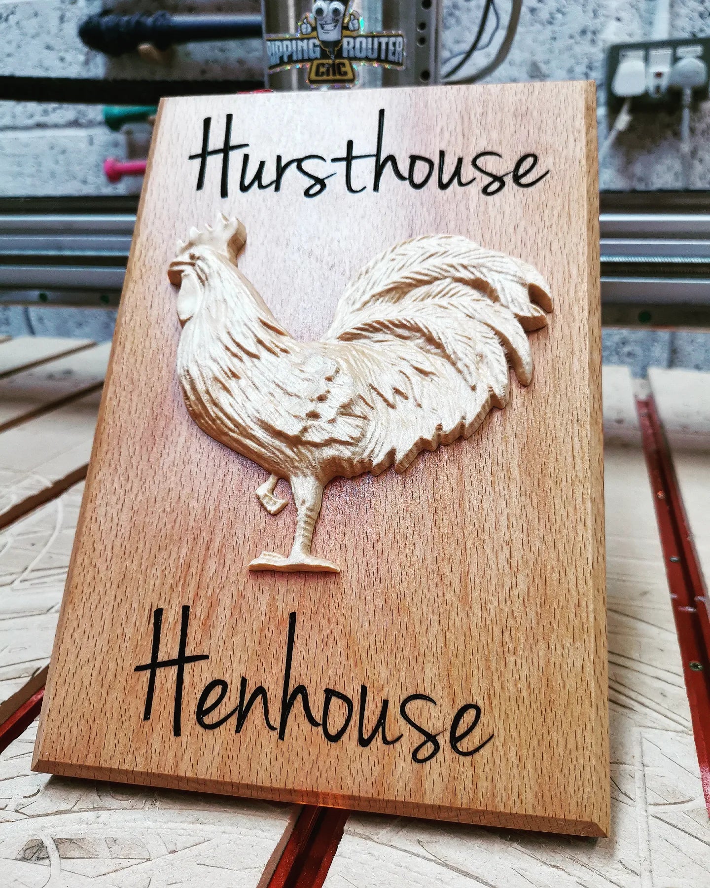 Chicken coop / Henhouse nameplate