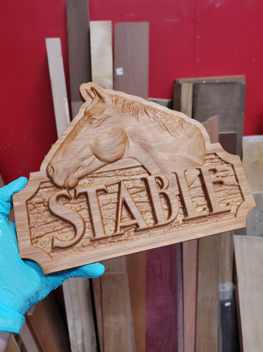 Horse Stables Sign (can customize)